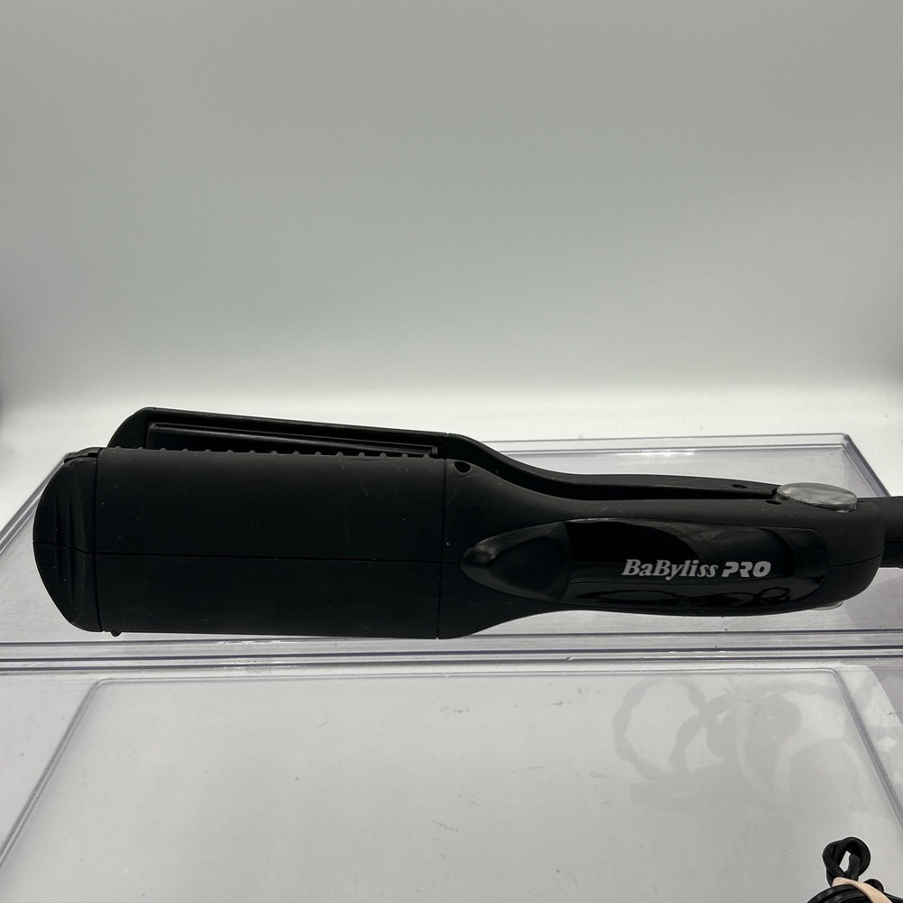 Babyliss Pro Porcelain Ceramic 1.5" Straightening Flat Iron Black Tested